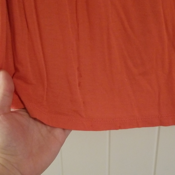 Coral blouse - Picture 3 of 4